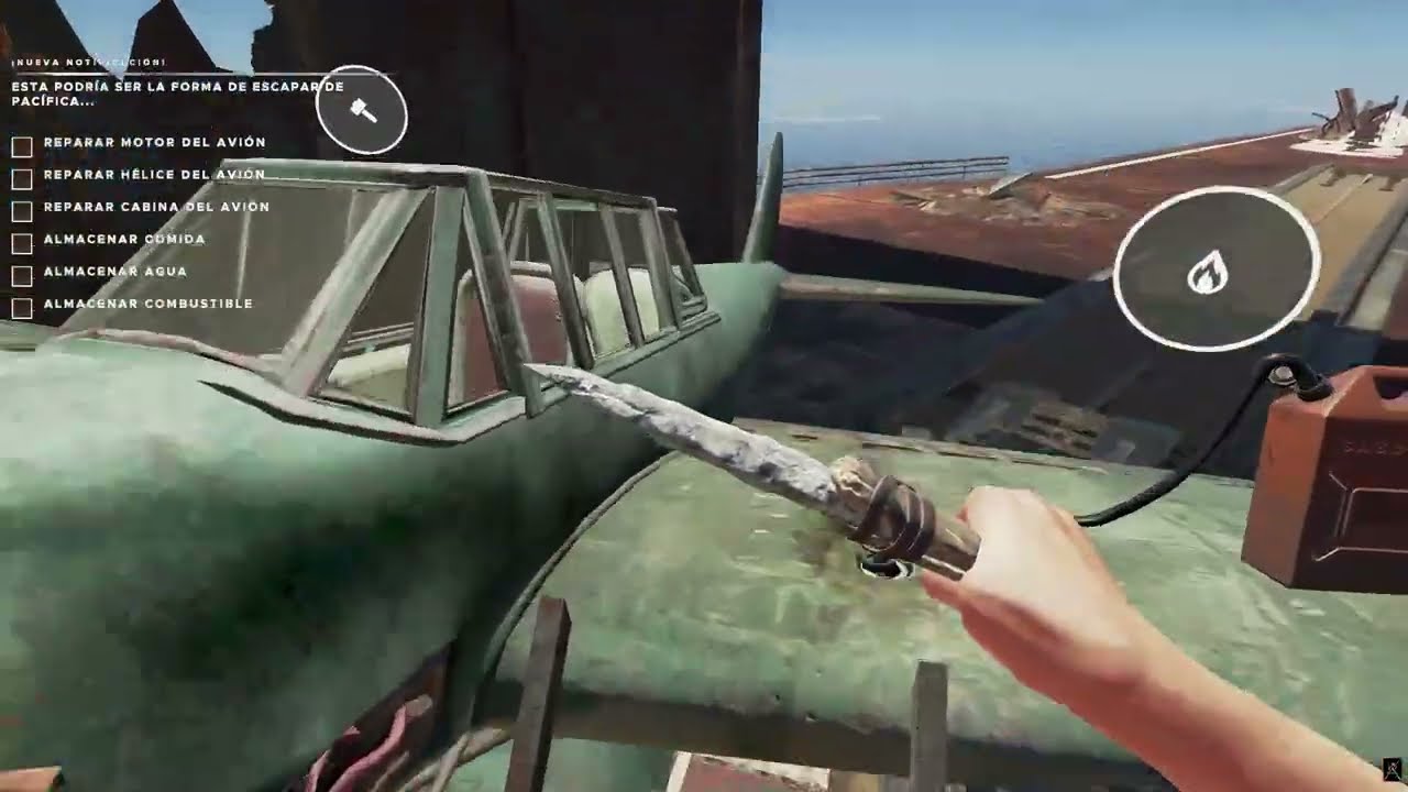 Stranded Deep Día/Day 3 - Lado/Side A - 1/2 - Aparece un barco./A ship appears.
