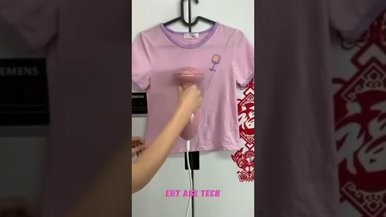 Clothes Press With Vertical Steam Iron - Ent Ask Tech #shorts
