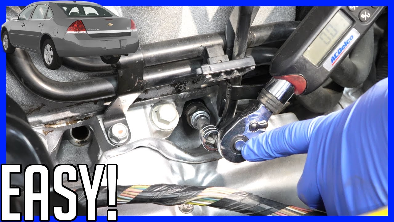 Как заменить свечи зажигания и провода Chevrolet Impala 3.5L V6 2006-2016 | Размеры и моменты зат...