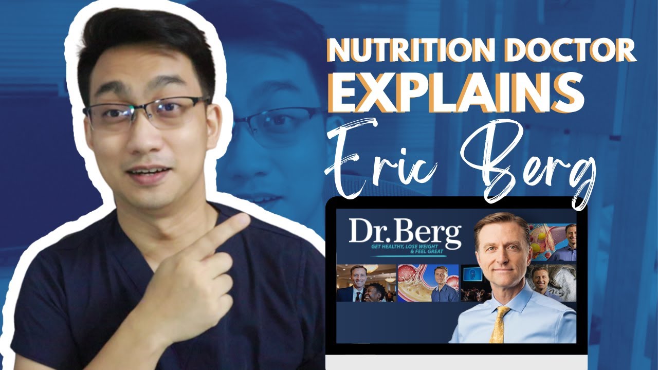Nutrition Doctor DEBUNKS Eric Berg. | Dr. Dex Macalintal