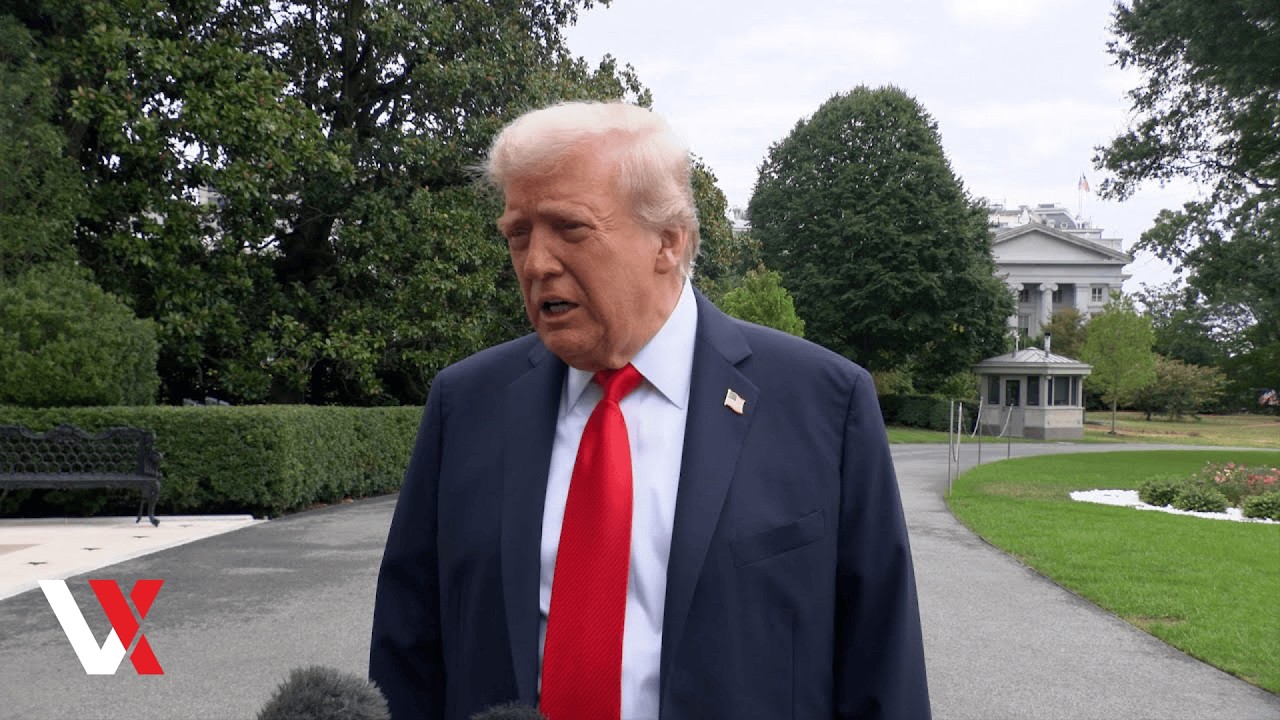 Trump Faces Reporters At White House, Delivers Sharp Remarks On Policy And Politics | VERTEX