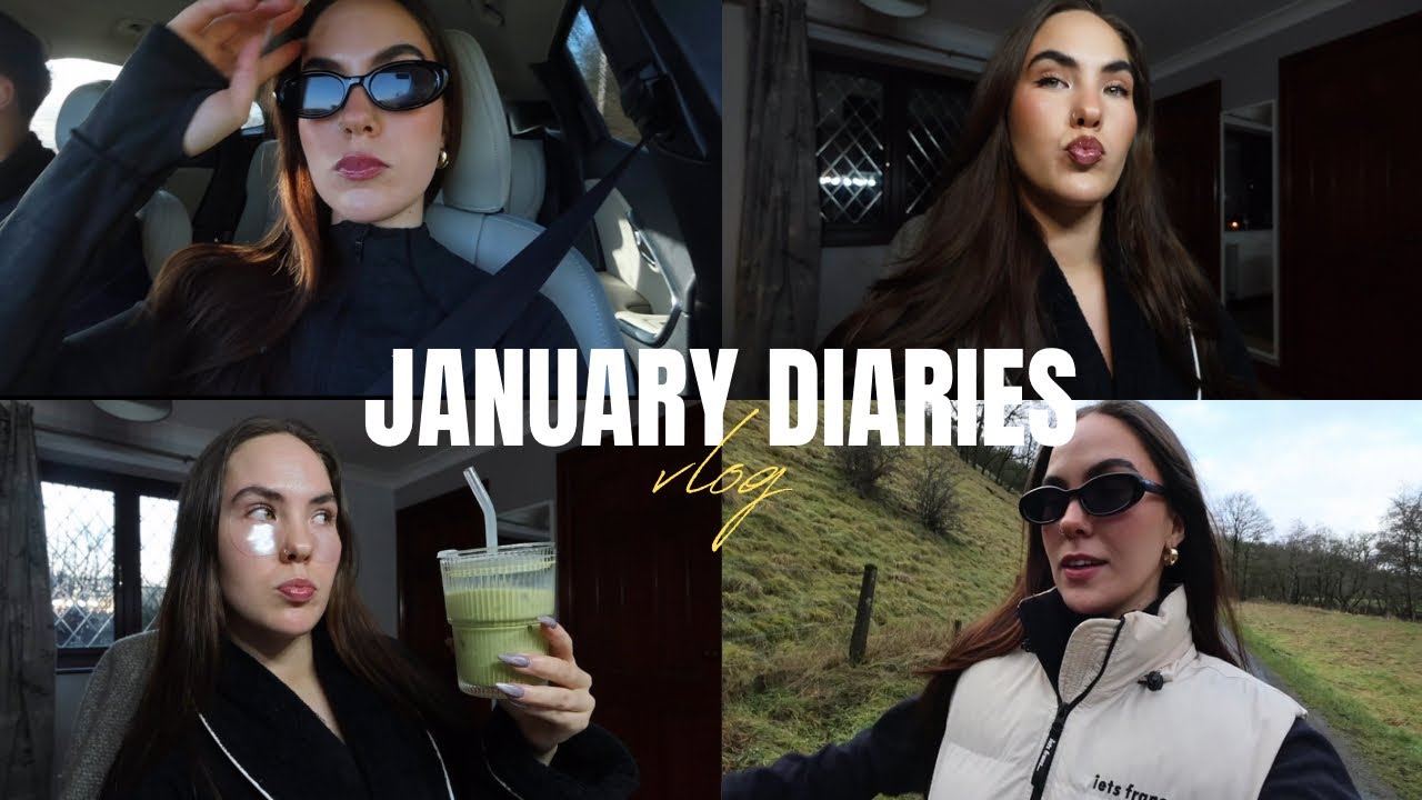 JANUARY DIARIES: grwm, banana bread, hikes & many matchas