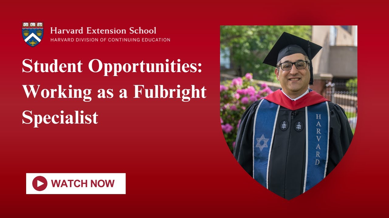 Student Opportunities: Working as a Fulbright Specialist