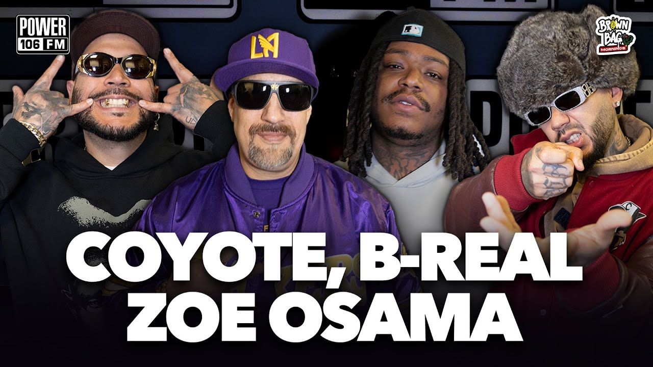 Coyote, B Real & Zoe Osama Talk LA Slang, Tyler The Creator, Content at Funerals, LAFC + More