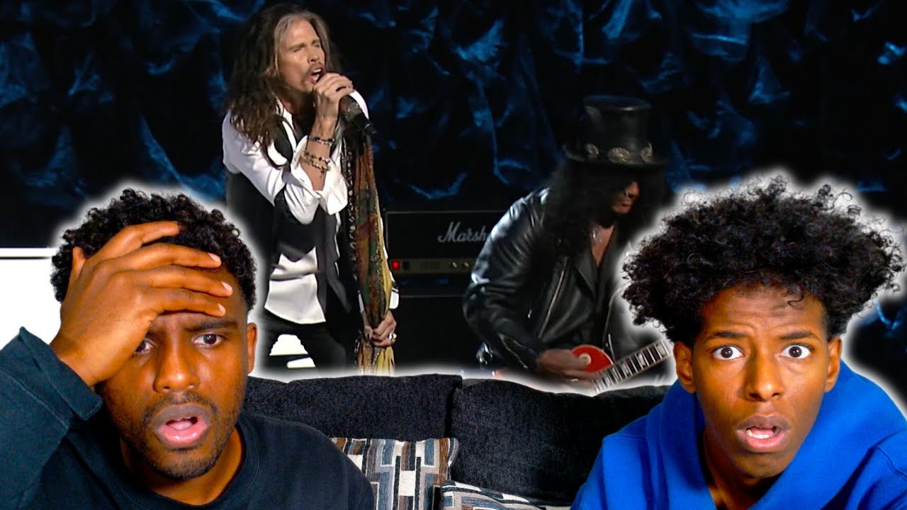 AMAZING -- Steven Tyler, Slash, and Train 