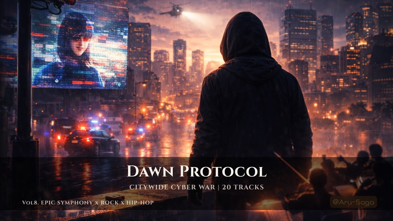 𝒑𝒍𝒂𝒚𝒍𝒊𝒔𝒕 DAWN PROTOCOL: Citywide Cyber Espionage (20-Track Epic Symphony Mix)