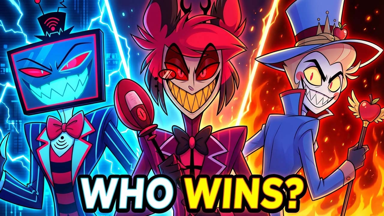 RadioStatic Versus RadioApple | Alastor vs Vox Villain Song | Hazbin Hotel Fan Song