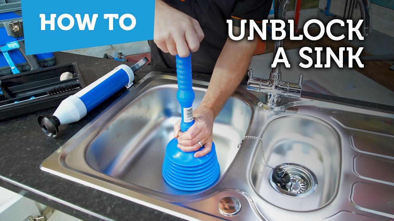 How to unblock a sink