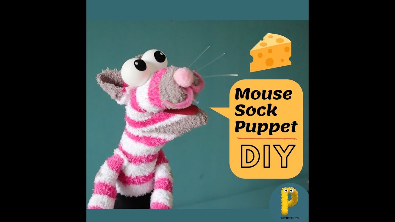 How To Make Mouse Sock Puppet | DIY | Fun & Easy Puppet Making Ideas | Craft Activity