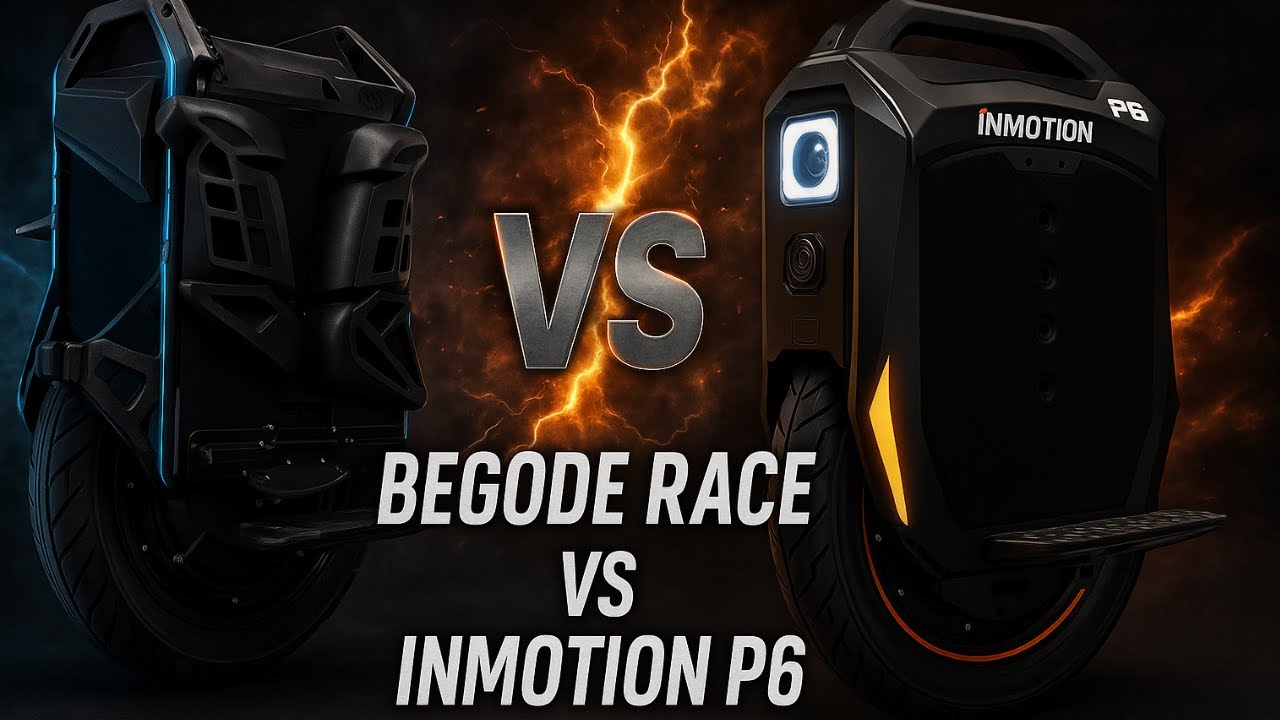 Inmotion P6 vs Begode Race | Which is the BEST RACING WHEEL?!