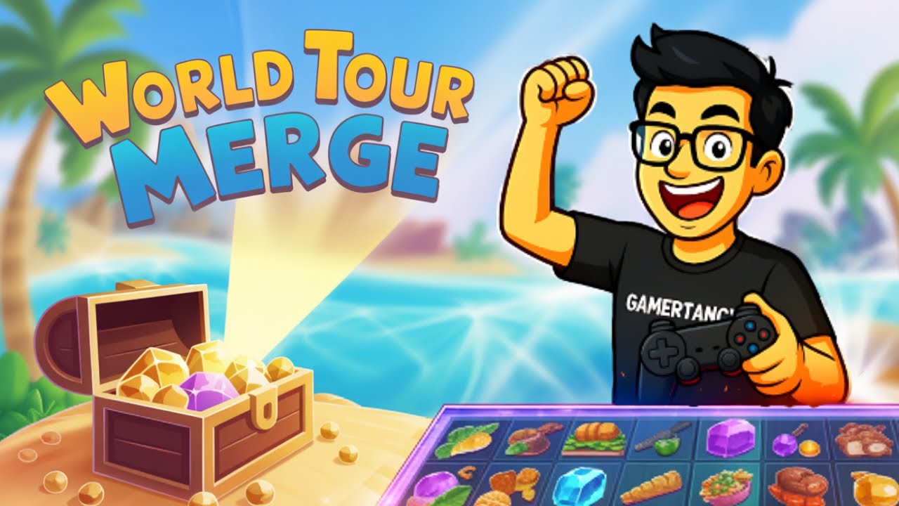 Unlocking New Cities Through Merges 🌍🏙️ Gamertancy Plays World Tour Merge Game