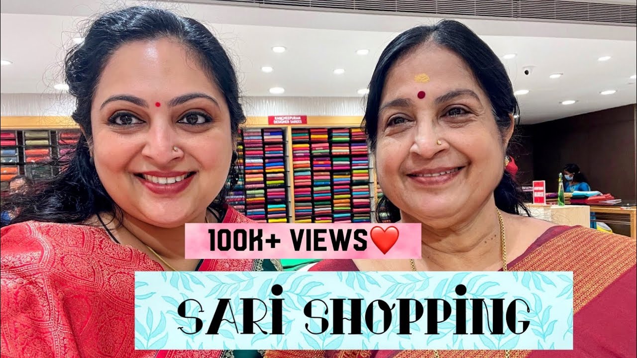 Vishu Shopping @KalyanSilks1 , palace road, #trichur  #saree #shopping #vishu #reshmisomanvlogs