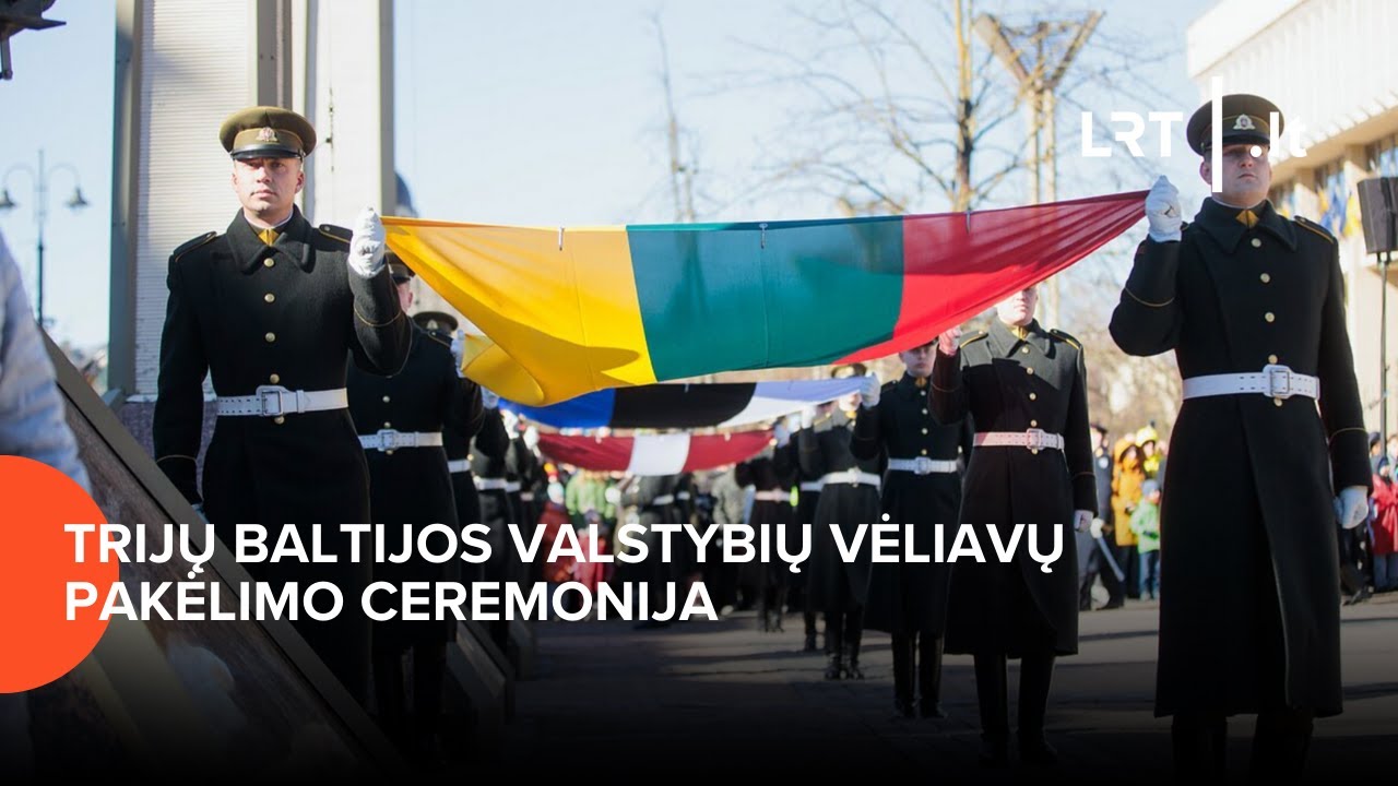 Trijų Baltijos valstybių vėliavų pakėlimo ceremonija | 2025-03-11