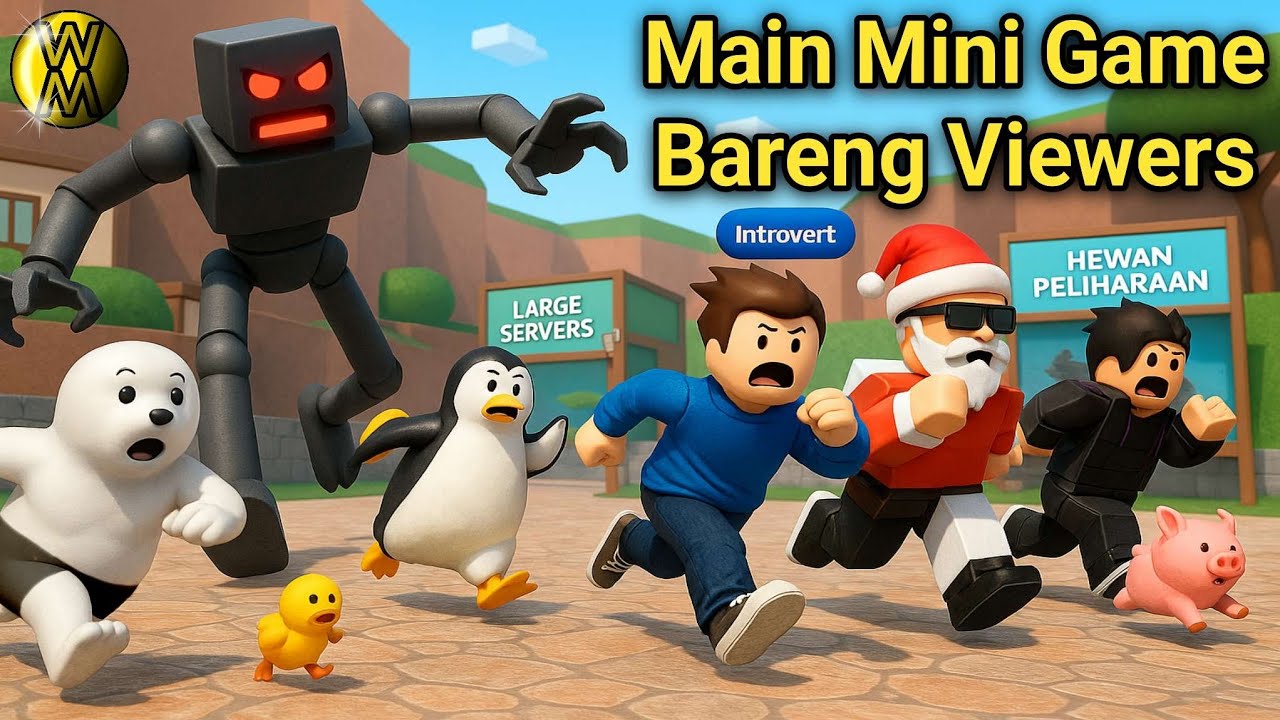 Main Roblox Mini Game Bareng Viewers