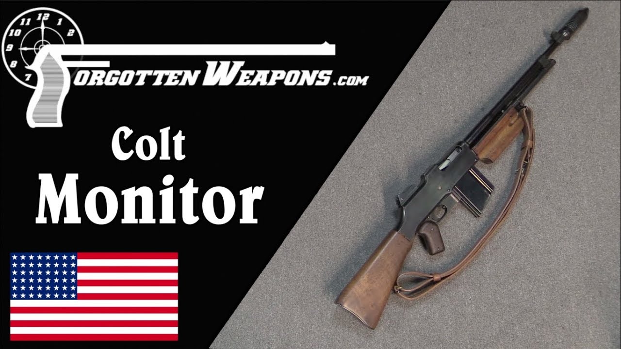 Colt Monitor: первая официальная боевая винтовка ФБР