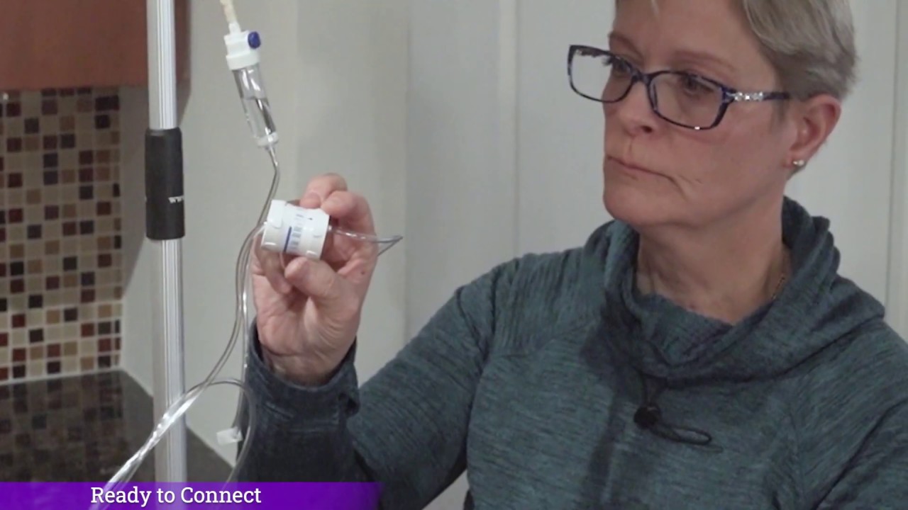 How To Perform Home Infusions with a Dial-a-Flow Device