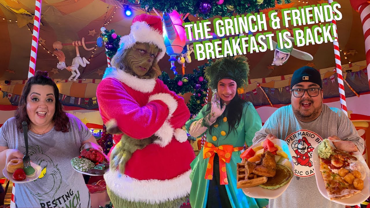 Universal's The Grinch & Friends Character Breakfast 2022 | Islands of Adventure