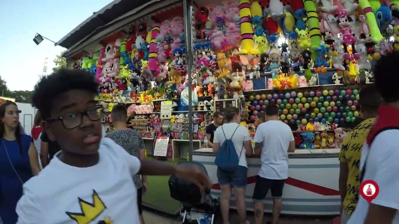 Un paseo por las atracciones / barracas  - San Fermín 2022