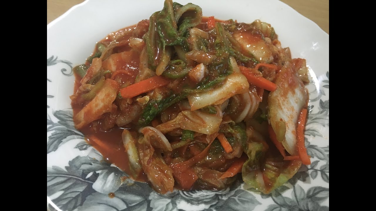 Homemade Kimchi ala Mama Love