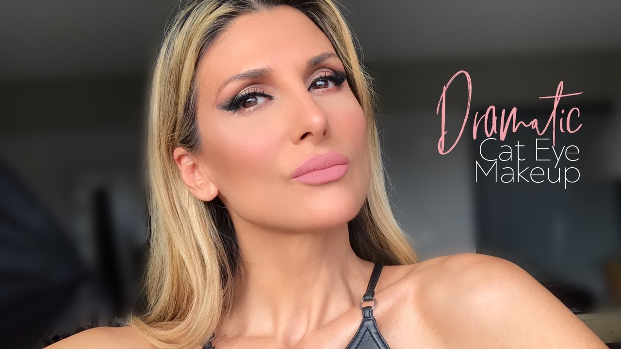 Dramatic Cat Eye Makeup | Roula Stamatopoulou