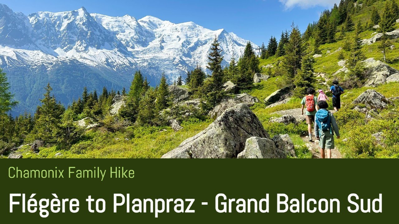 Fl&eacute;g&egrave;re to Planpraz  - Grand Balcon Sud