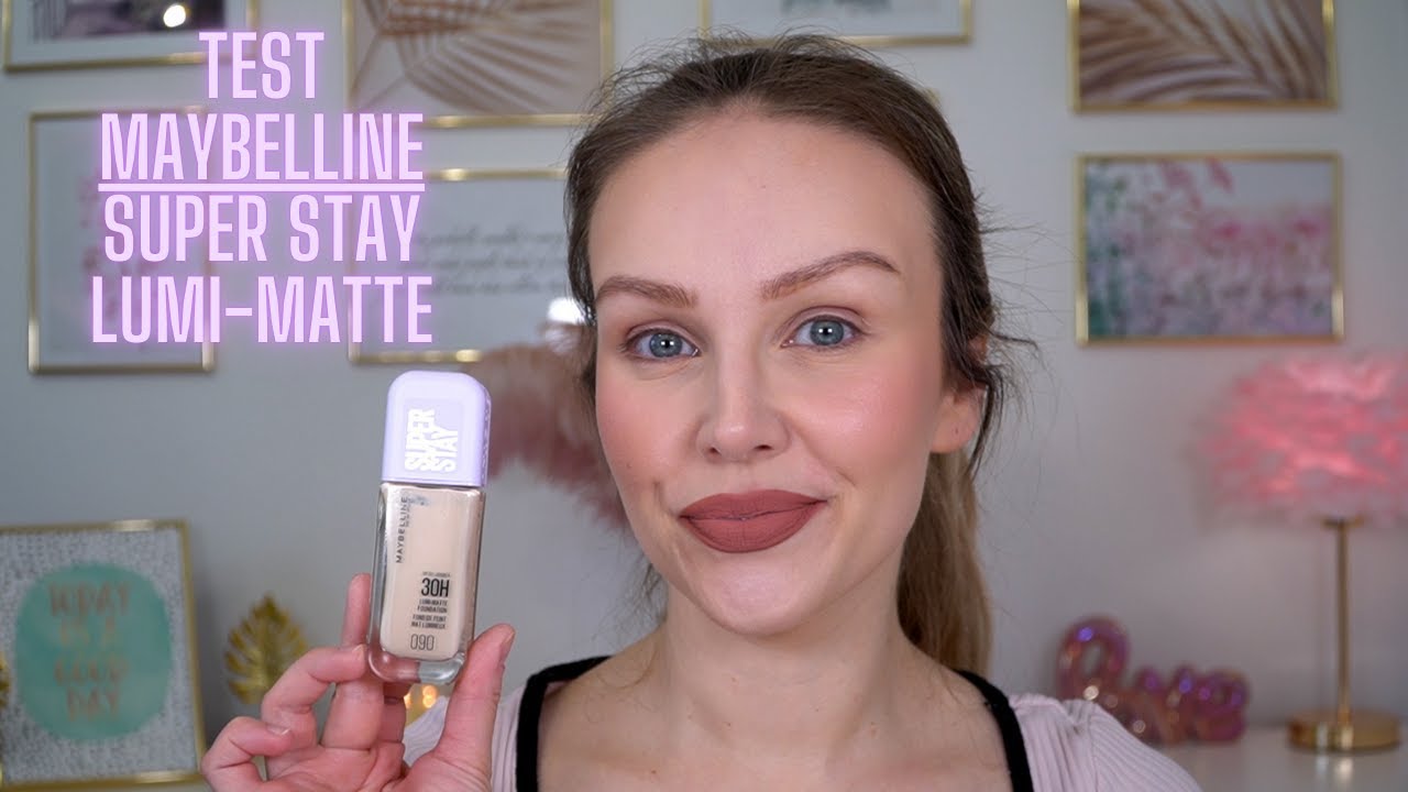 Podkład idealny czy matowa porażka? Test Maybelline Super Stay Lumi Matte!