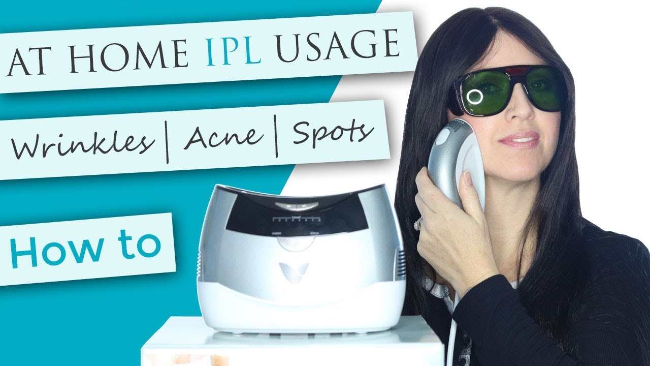At Home IPL unit | How to demo | Wrinkle Rejuvenation | Excess Hair Removal | Acne Treatment