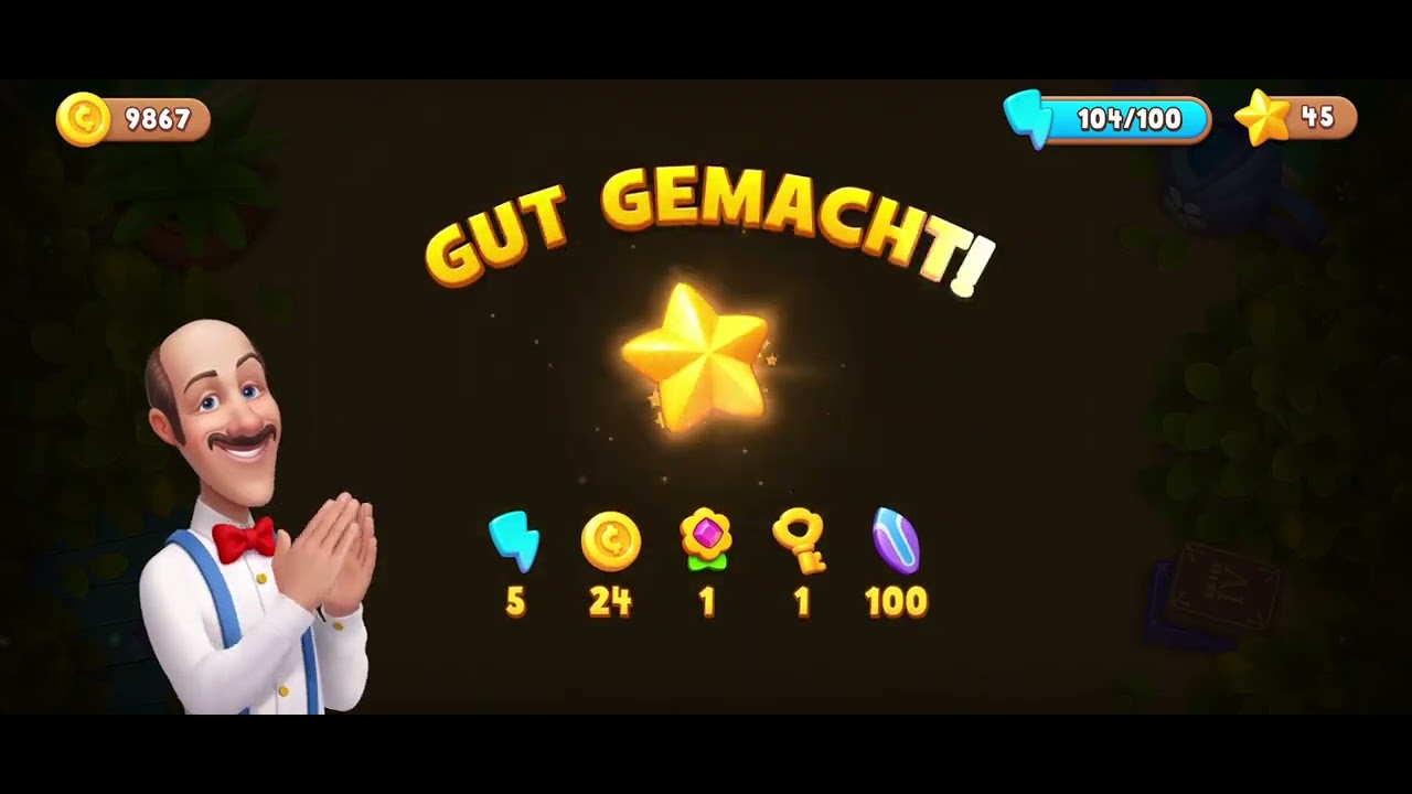 Gardenscapes Level 1383 - 1388