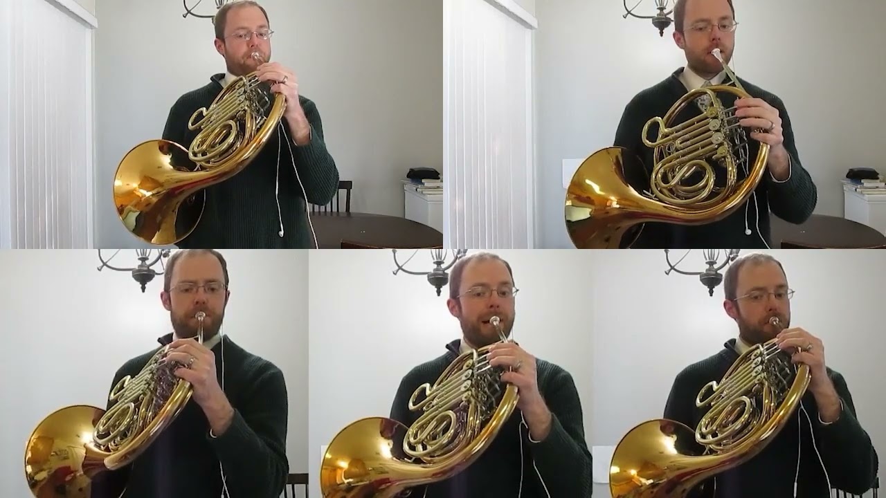 Earth Song by Frank Ticheli -- french horn quintet