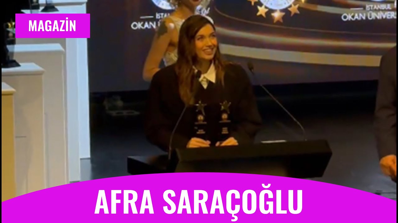 Afra Saraçoğlu'na 3 Ödül! Yalı Çapkını'nın Seyran'ı...