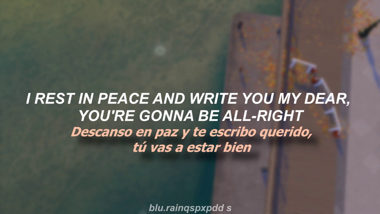 Moss - I apologise (Dear simon) // Lyrics - Sub. Español