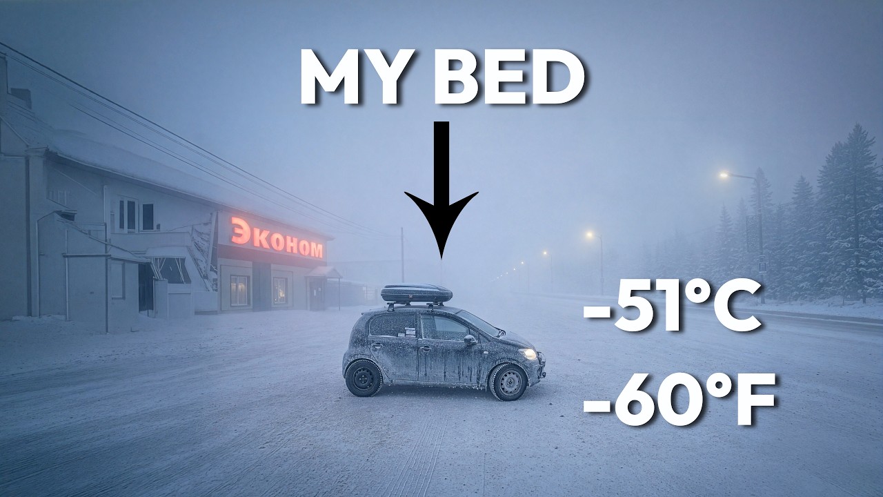 Я ПОЕХАЛ В САМЫЙ ХОЛОДНЫЙ ГОРОД НА ЗЕМЛЕ, ГДЕ ТЕМПЕРАТУРА -51&deg;C | ЭПИЗОД 7