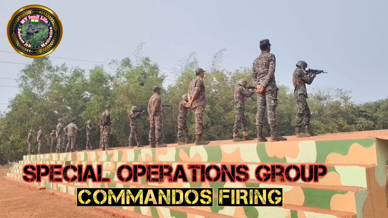 SOG Commando Firing #IRB#Special Commando# firing Drill commando #Army#Bsf#indianarmy#