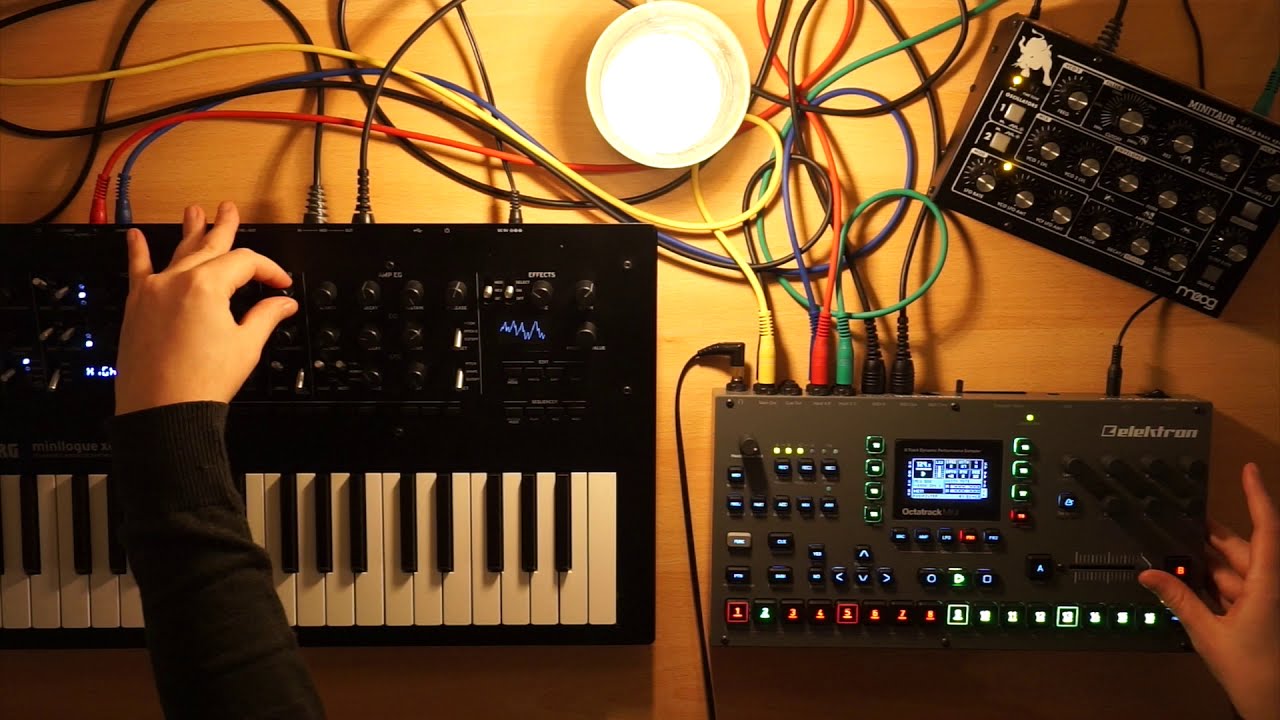 Jam #10 / Octatrack + Minitaur + Minilogue Xd