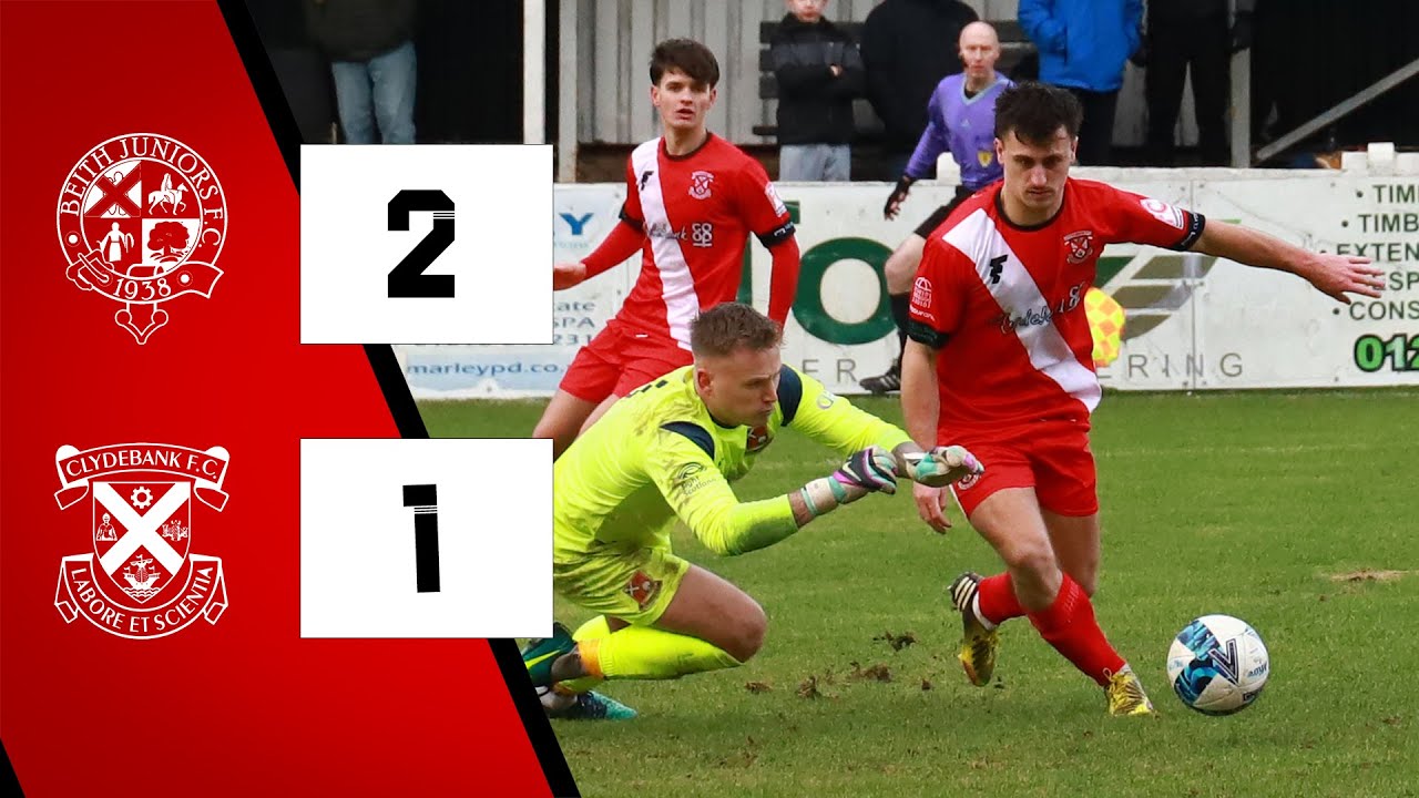 HIGHLIGHTS: Beith 2-1 CLYDEBANK