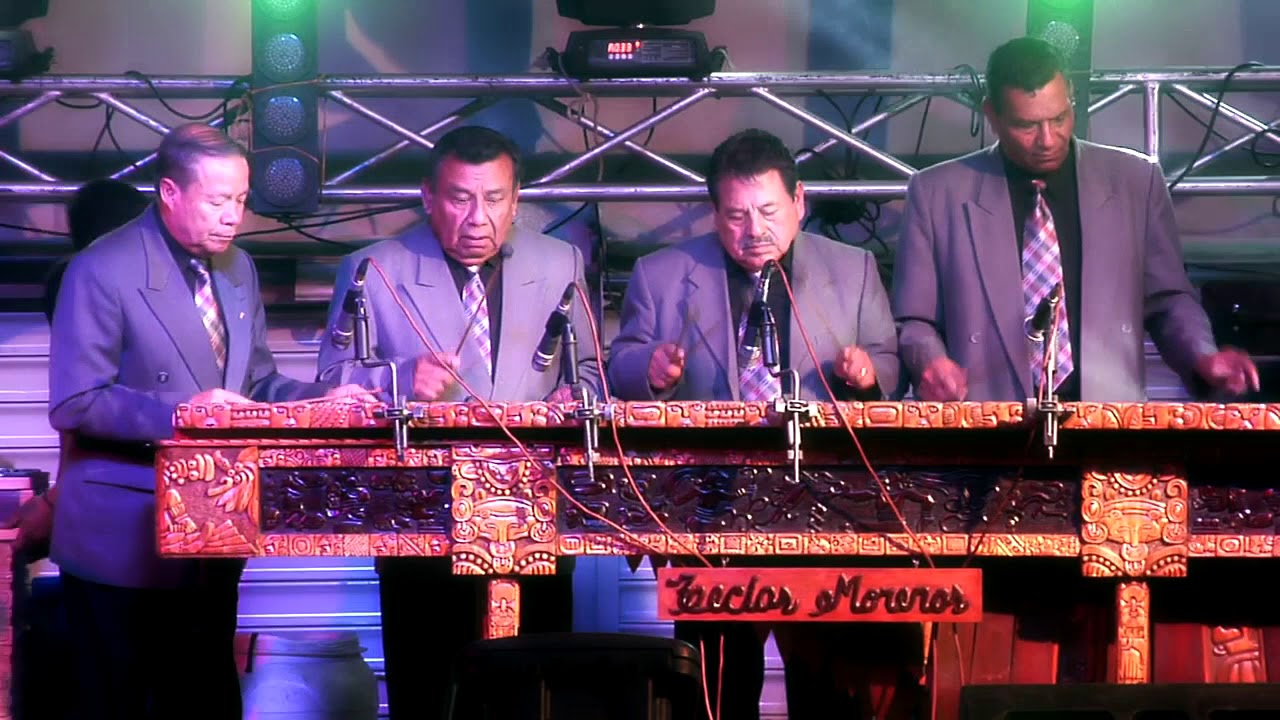 Marimba Teclas Morenas - Mix Las Viejitas Chileras