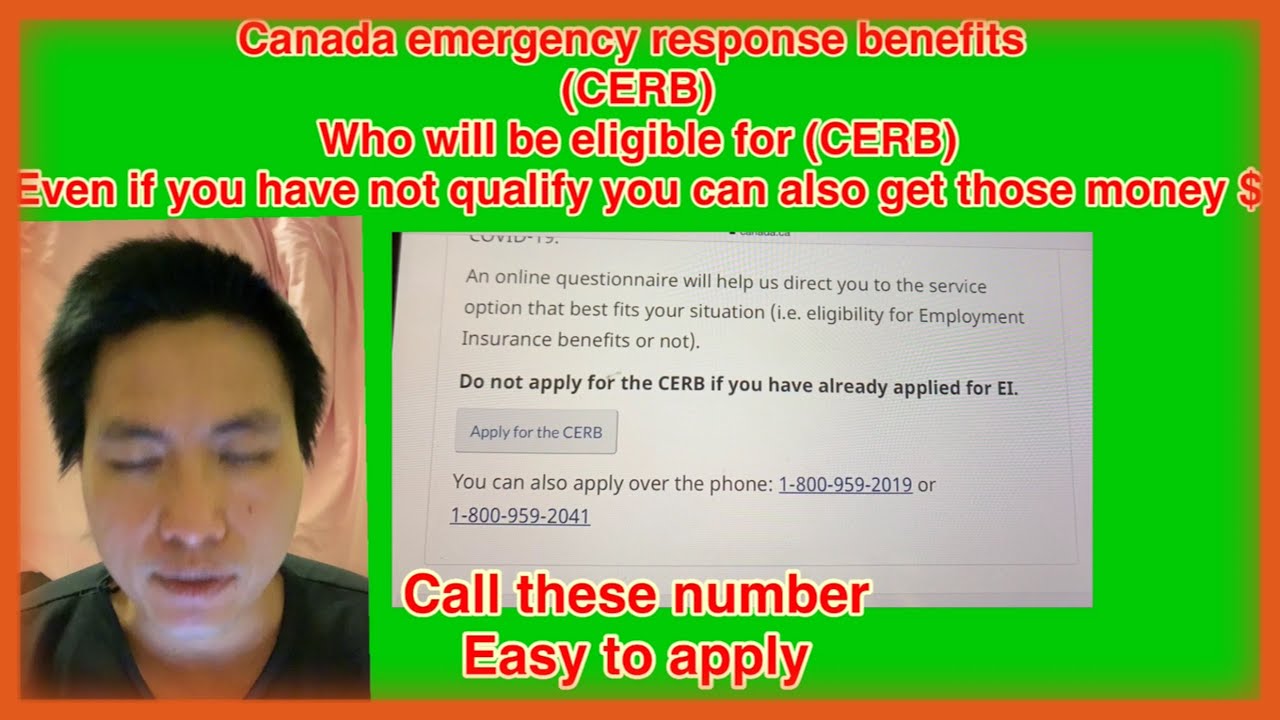 How to apply CERB , who will be eligible for CERB,even you have not qualify for CERB,