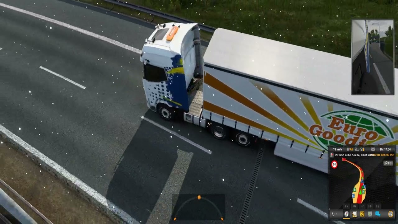 Euro Truck Simulator 2 Multiplayer  Prague Brno Czech Republic