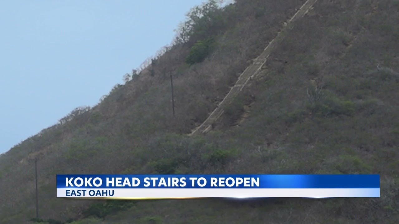 Koko Head Stairs reopens after child fell into trail&rsquo;s bunker
