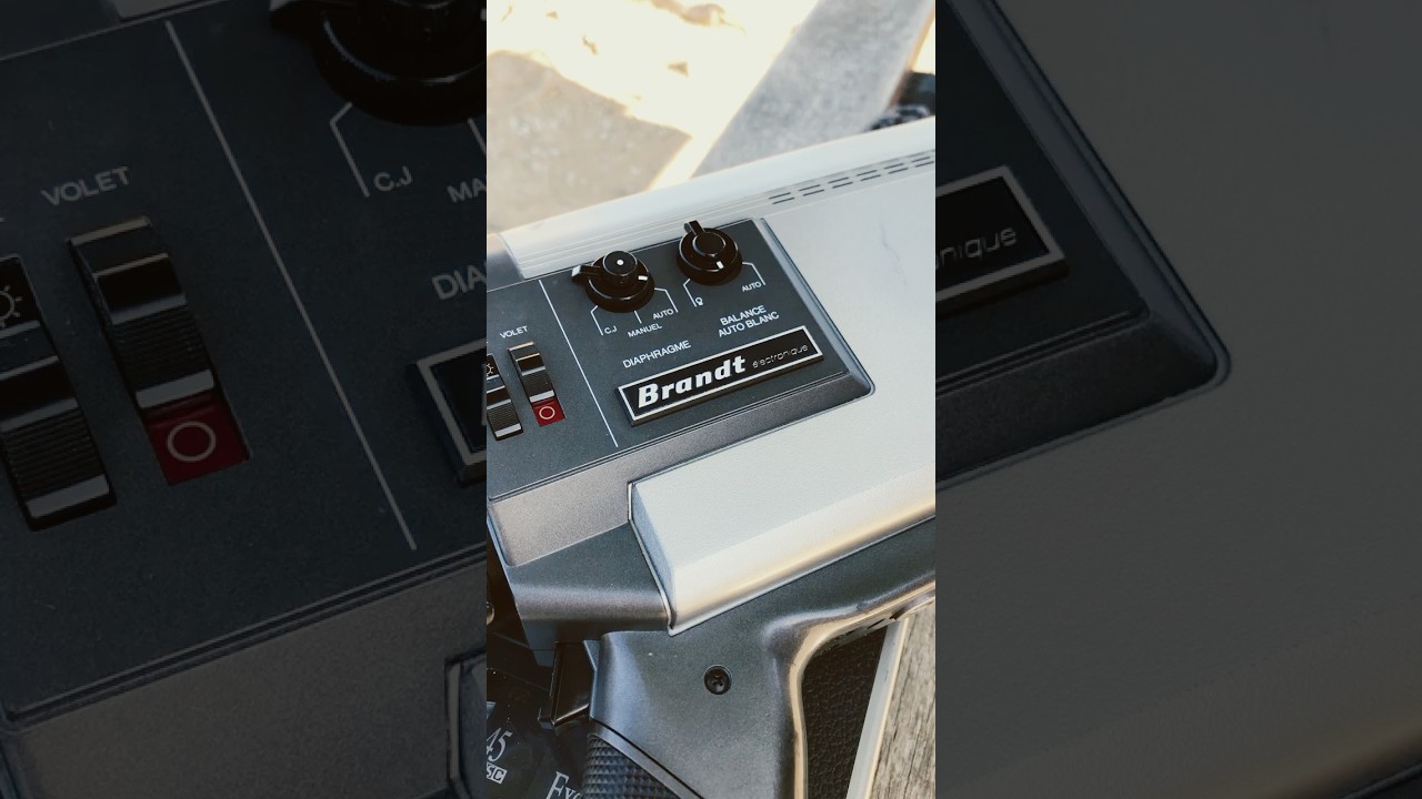 USING A 1980 VIDICON VDEO CAMERA IN 2024 (Brandt Electronique CRC 14)