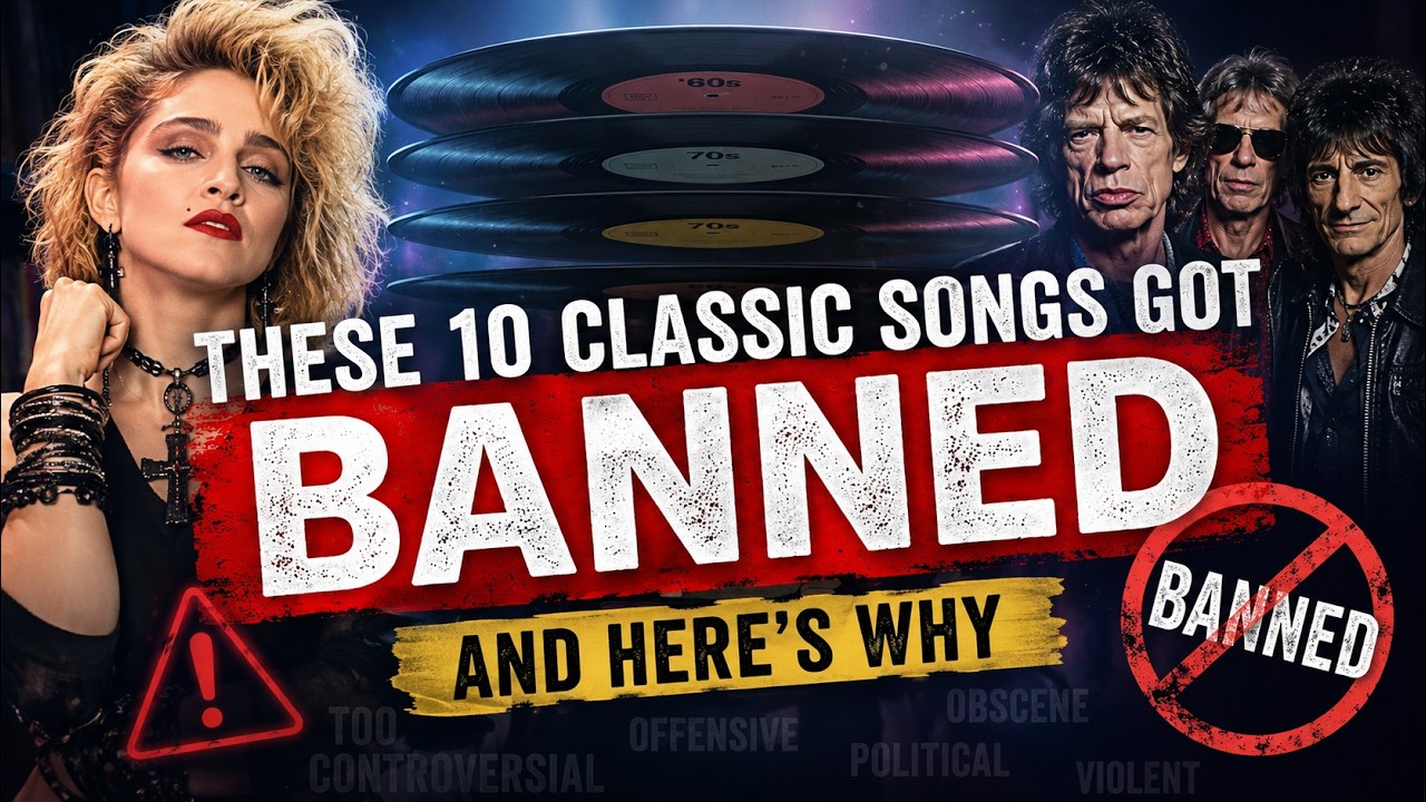 10 BANNED Songs from the 60s 70s & 80s