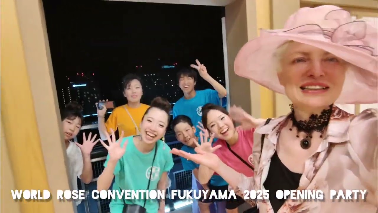 FUKUYAMA EXPO & CONVENTION 2025 WORLD FEDERATION of ROSE SOCIETIES 