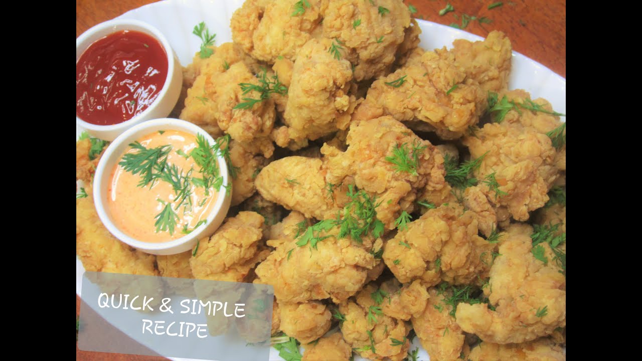 KFC STYLE CHICKEN HOTSHOTS/CHUNKS  //CRISPY AND CRUNCHY// YUMMY RECIPE FOR KIDS LUNCH BOX// COOK IT