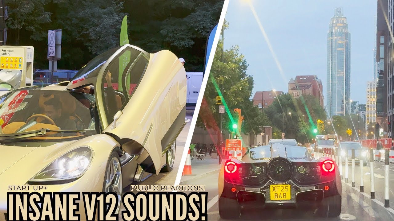 CRAZY $5M Gordon Murray T.50 INSANE Drive! *LOUD* V12 Accelerations & Reactions!