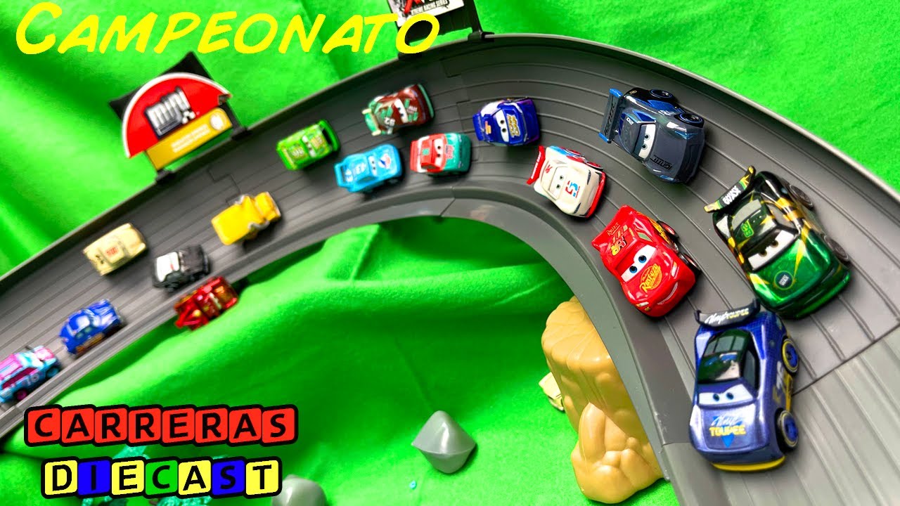 MINI RACERS CARS CAMPEONATO MONTAÑA DE VELOCIDAD 15 PACK