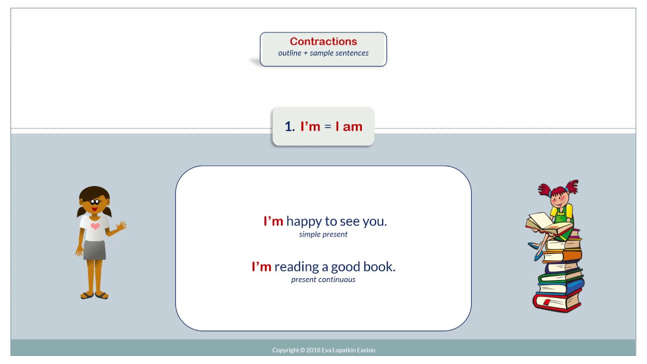 Reduction:  contractions
