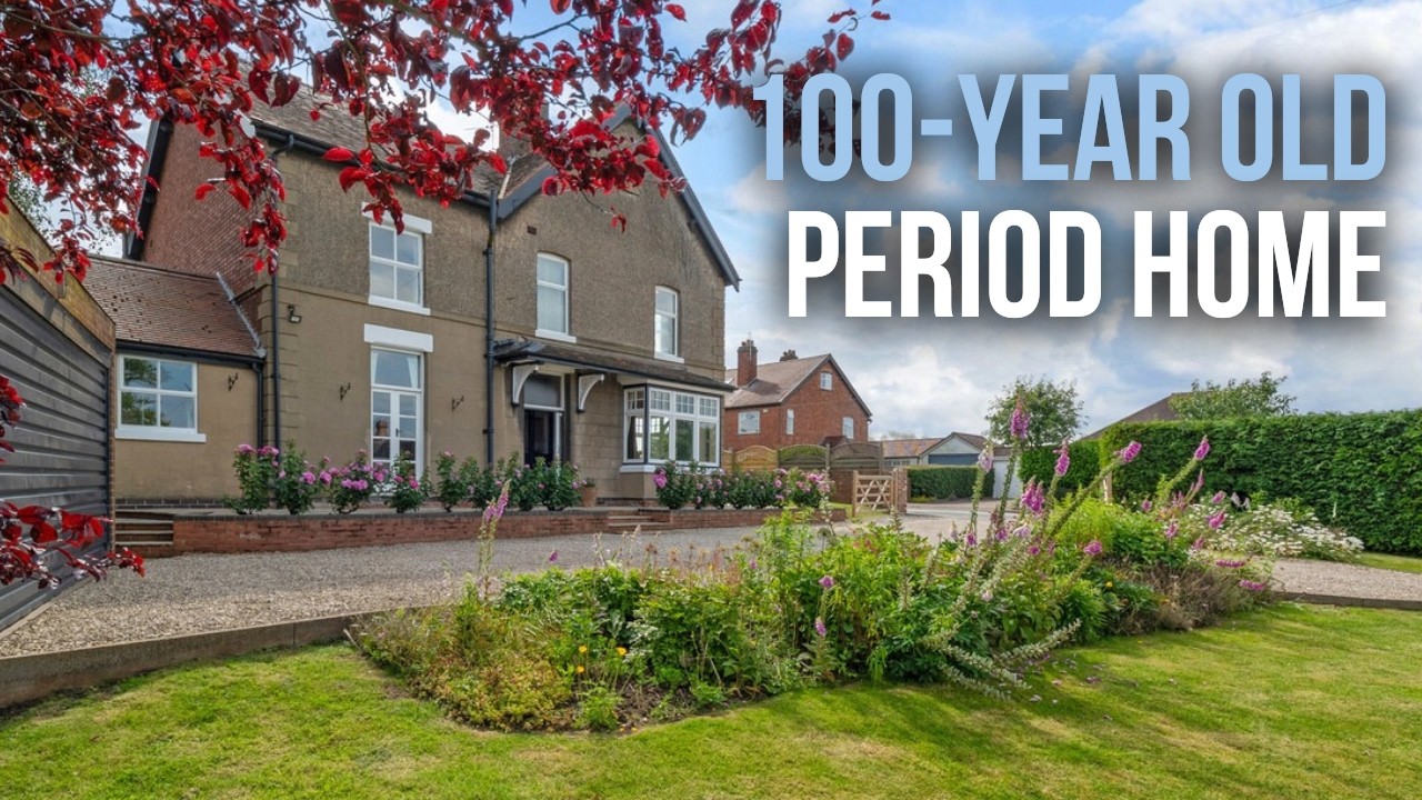 Inside a Period Detached Family Home in Derbyshire | Property Tour