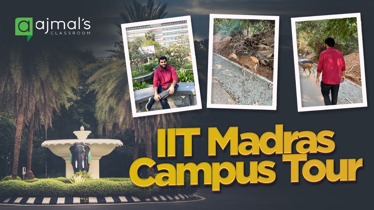IIT Madras Campus Tour | Hostels,Monkeys, Deers, Cricket and More.....