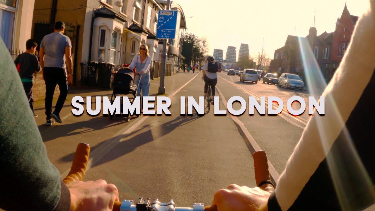 POV cycle through East London on a single speed bike