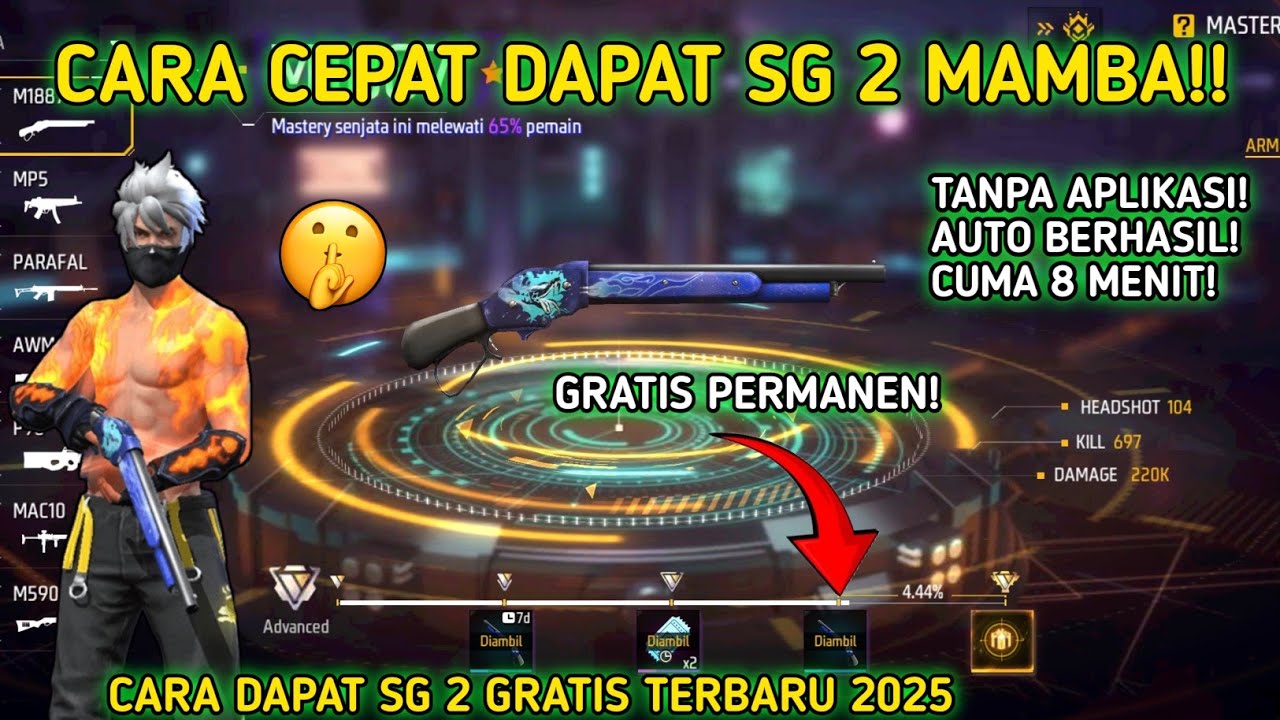 CARA CEPAT MENDAPATKAN SKIN SG 2 MAMBA TERBARU 2026 | CARA CEPAT DAPAT SG 2 MAMBA‼️